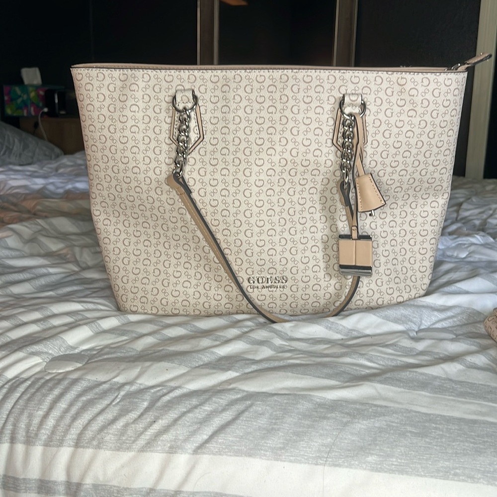 Guess Tote Bag with Wallet, like New.